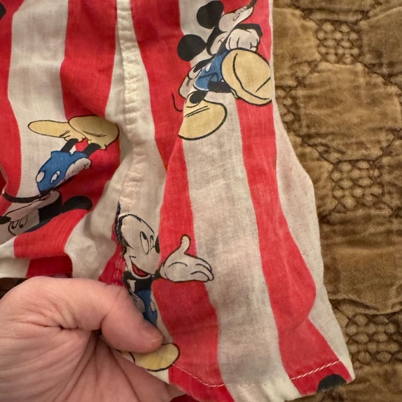 Vintage Mickey Mouse Striped Boxers - Picture 7 of 7